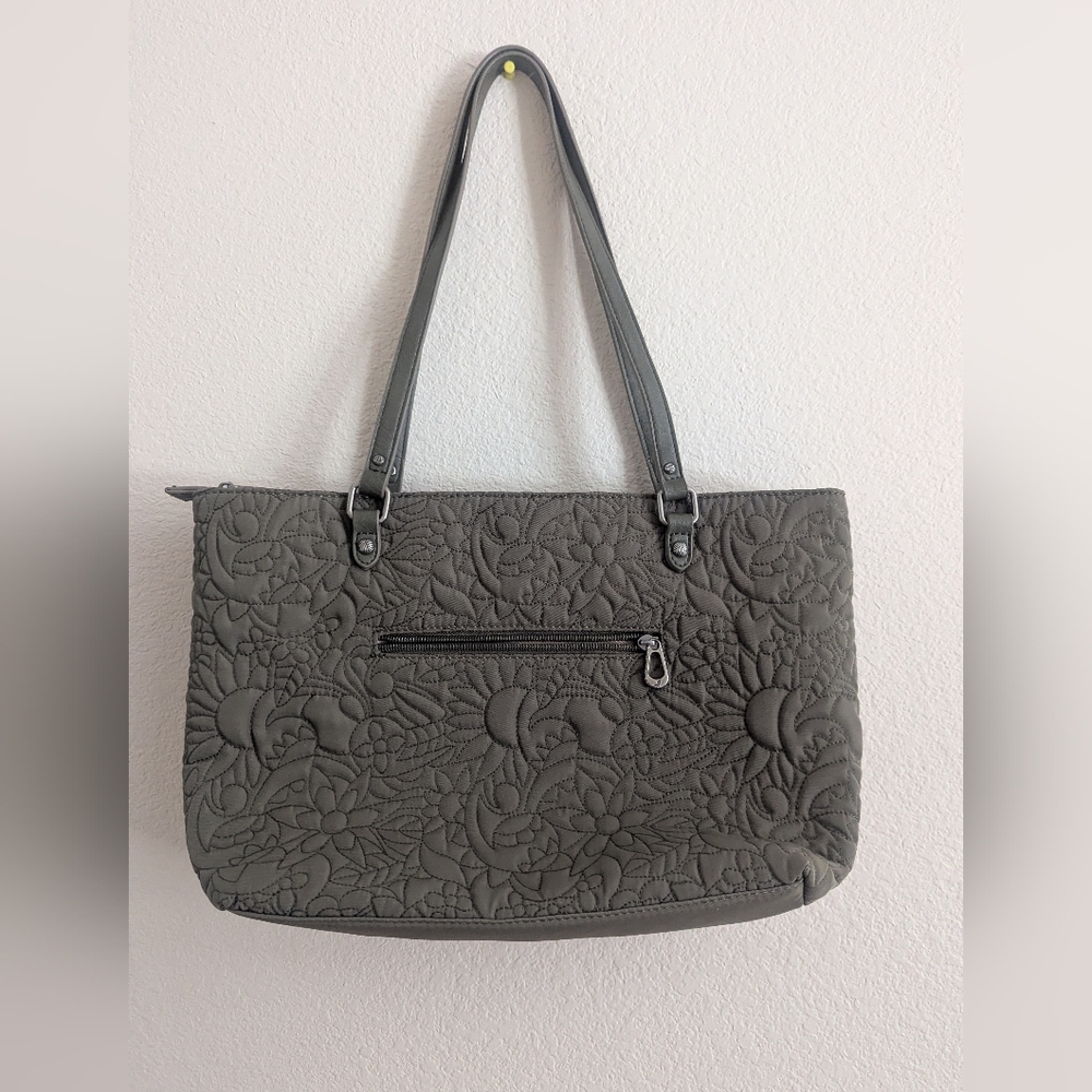 Sakroots Charcoal Quilted Tote Bag - Picture 4 of 4